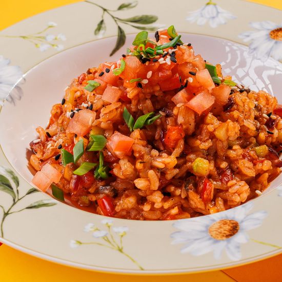 Рис с овощами