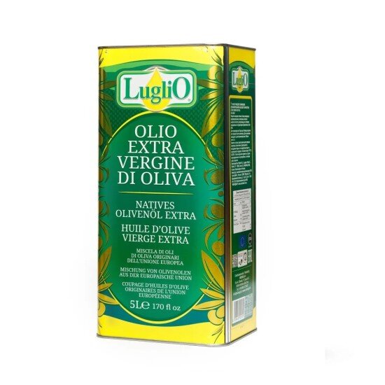 Масло оливковое LugliO нерафинированное Extra Vergine, Италия, 5 л
