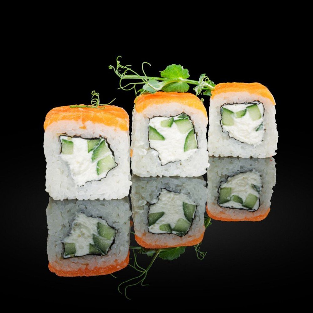 Филадельфия лайт с копчёным лососем