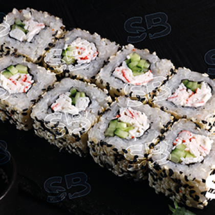 Ролл Калифорния кунжут