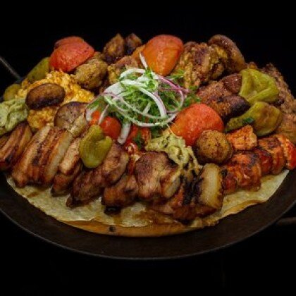 Садж «Много мяса с овощами»