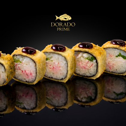 Темпура с крабом (8 шт)