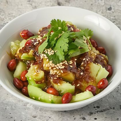 Салат «Битые огурцы»