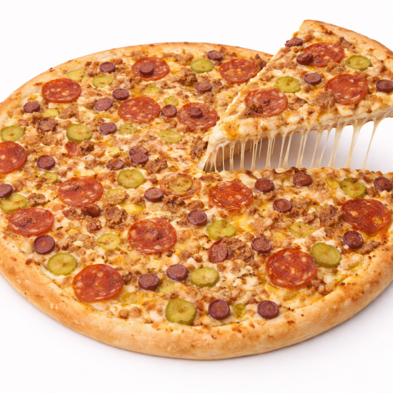 Хот-дог с пепперони