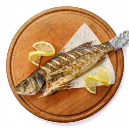 Сибас на углях