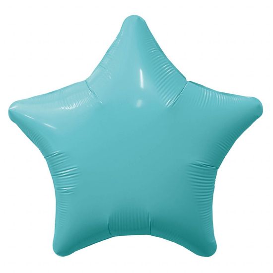 45 см, Звезда, Мистик, Аквамарин, Сатин