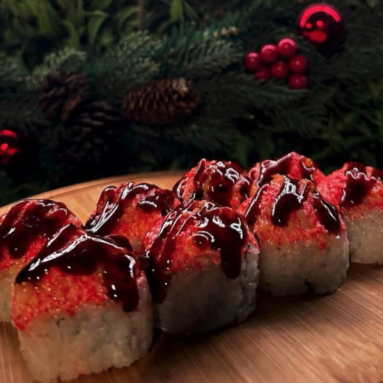 Ролл «Парящая креветка»