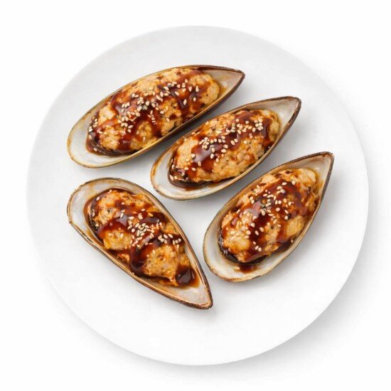 Запечённые мидии