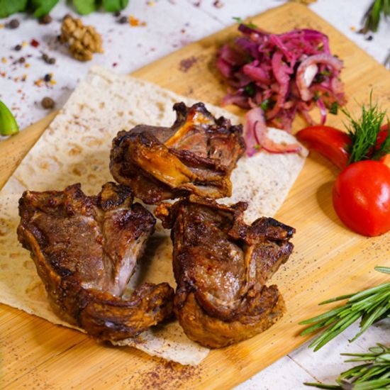 Шашлык из бараньих яблочек