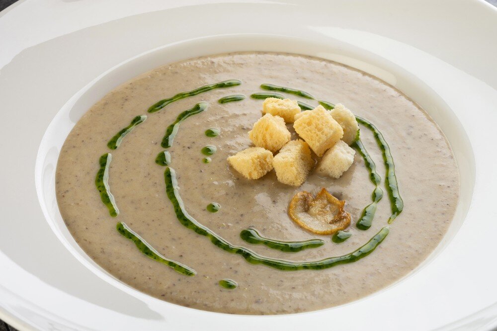 Крем-суп грибной