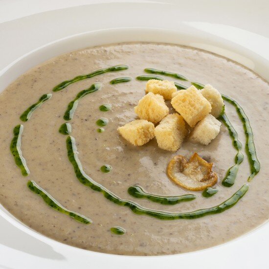 Крем-суп грибной