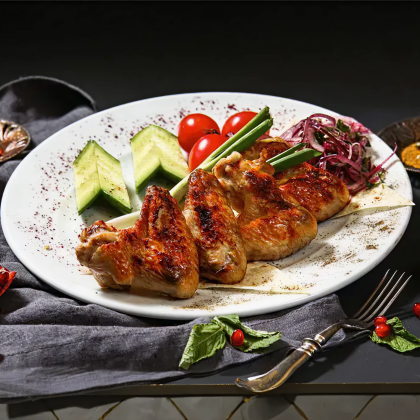 Шашлык из куриных крылышек