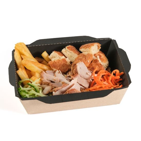 Шаурма на Тарелке Свинина