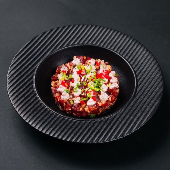 Тартар Трио с трюфельной пастой