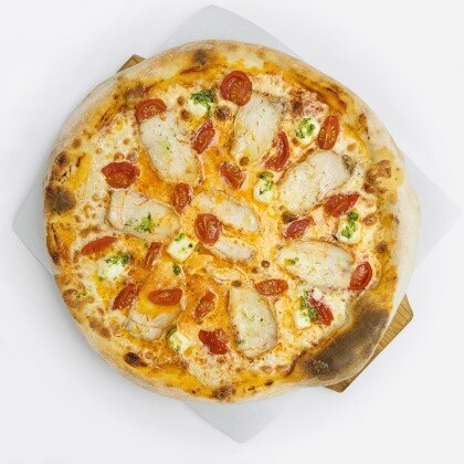 Пицца «Томатная» с сыром фета