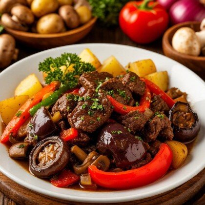 Садж из говядины