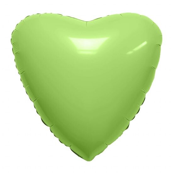 45 см, Сердце, Фисташка, Сатин