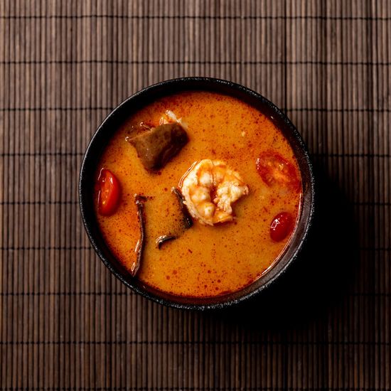 Том Ям с креветкой 🌶️🌶️