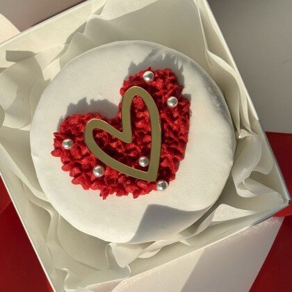Бенто торт "Сердце"