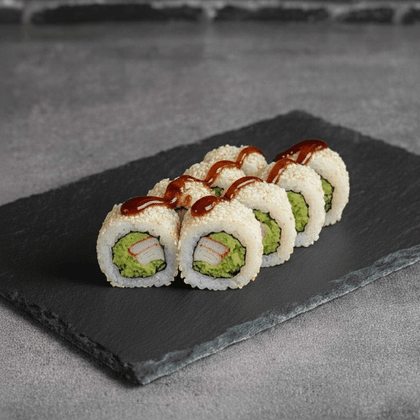 Краб в кунжуте