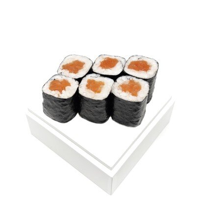 Маки с лососем