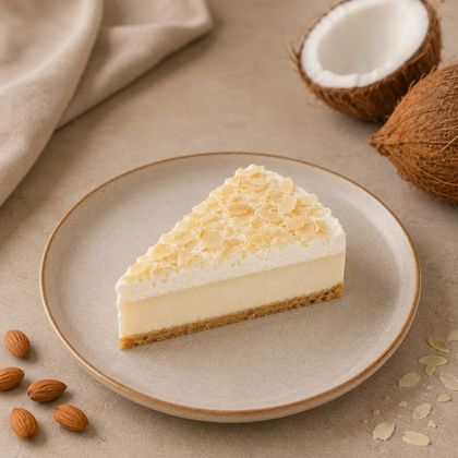 Чизкейк Кокос и миндаль