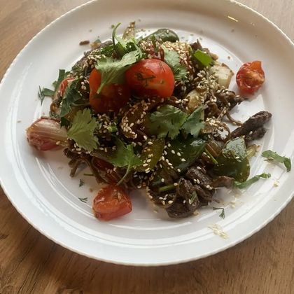 Вок с курицей -