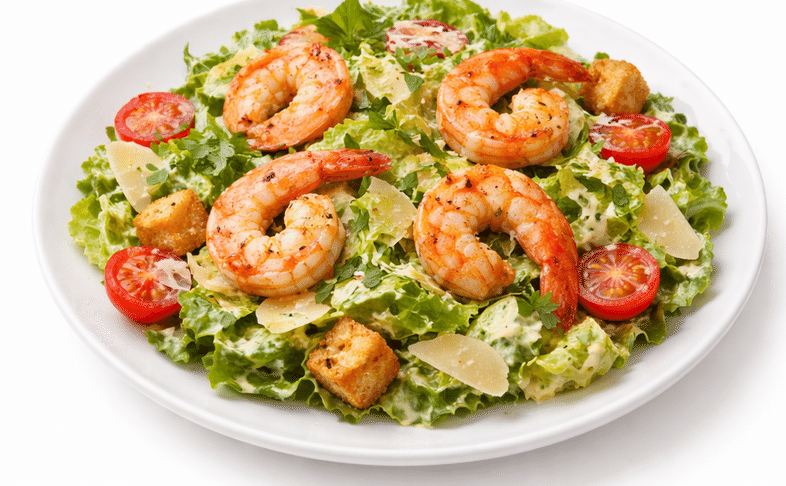 Цезарь с креветками