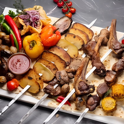 № 28 Шашлычный Сет Барашек с овощами