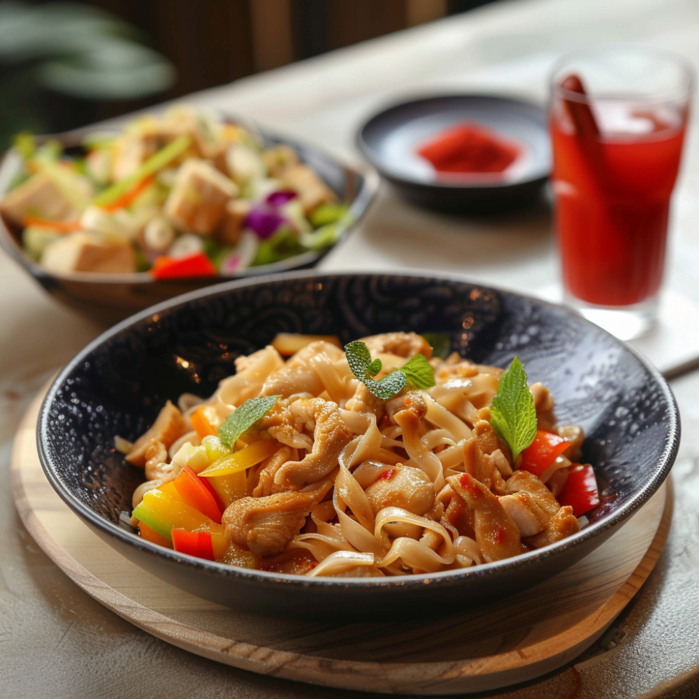 Wok Курица в кокосовом соусе