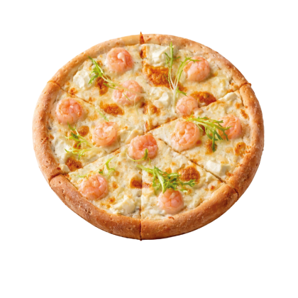Пицца «Сливочная креветка»