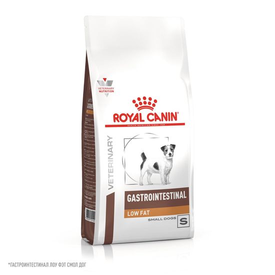 ROYAL CANIN Гастроинтестинал Лоу Фэт Смол Дог сухой диетический корм для взрослых собак мелких пород при нарушениях пищеварения и непереносимости жиров, 1 кг