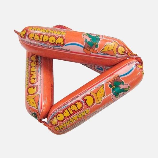 Сардельки с сыром Брюкке