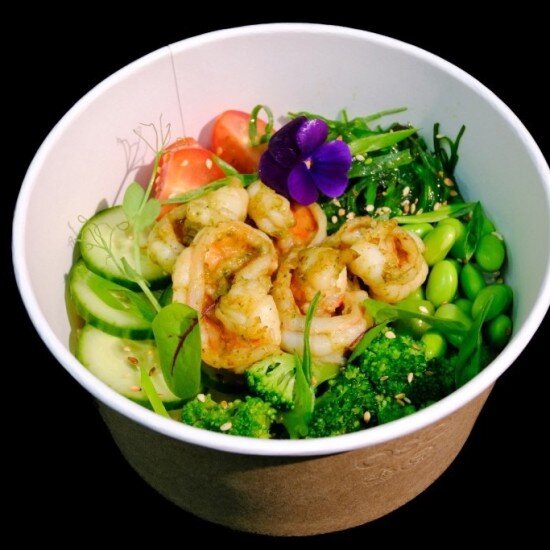 Боул с креветкой