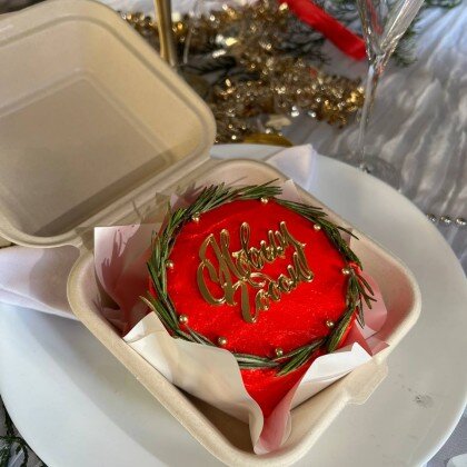 Бенто торт "Новогодний"