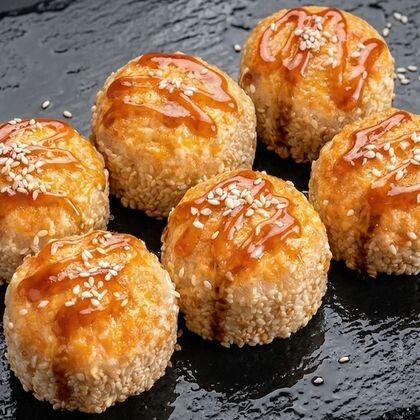 Запеченная Калифорния кунжут