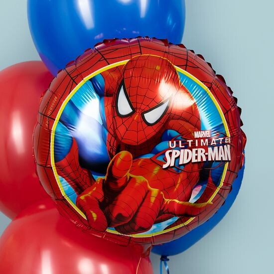 45 см, Круг, Человек Паук, Дизайн №2