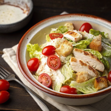 Салат «Цезарь» с курицей