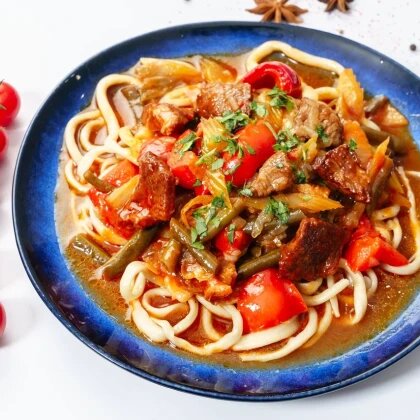 Лагман по-уйгурски