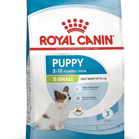 ROYAL CANIN Икс-Смол Паппи сухой корм для щенков миниатюрных пород до 10 месяцев, 1,5 кг