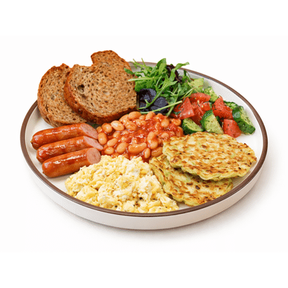 Большой Завтрак СЕЙЧАС с Колбасками и с Крэмблом