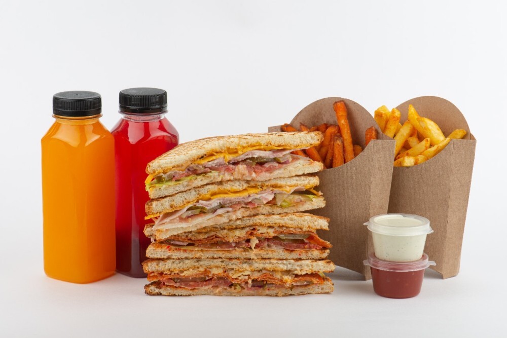 Двойное сэндвич комбо