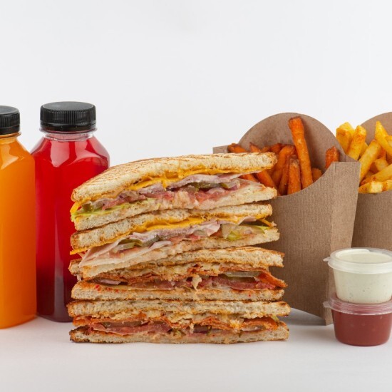 Двойное сэндвич комбо