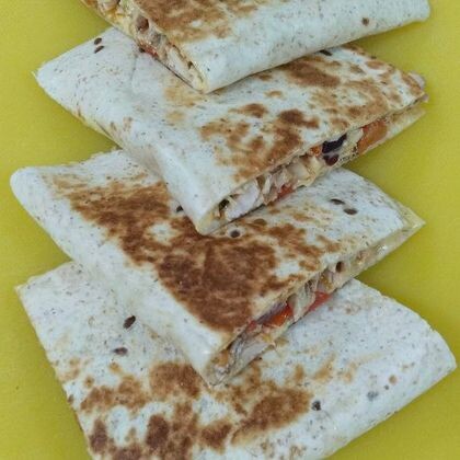 Кесадилья с курицей