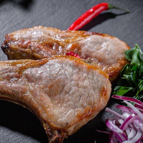 Шашлык из свинины (корейка)