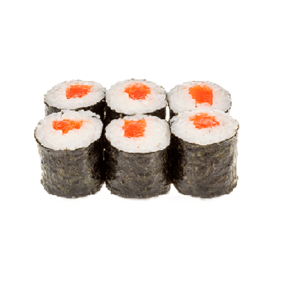 Мини-ролл с лососем