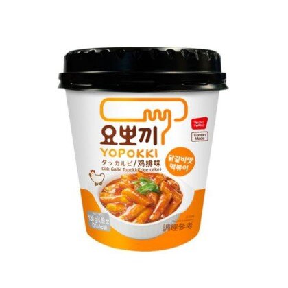 Токпокки (корейские рисовые клецки) со вкусом курицы Дак Гальби