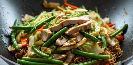 Удон с курицей и беконом MAX