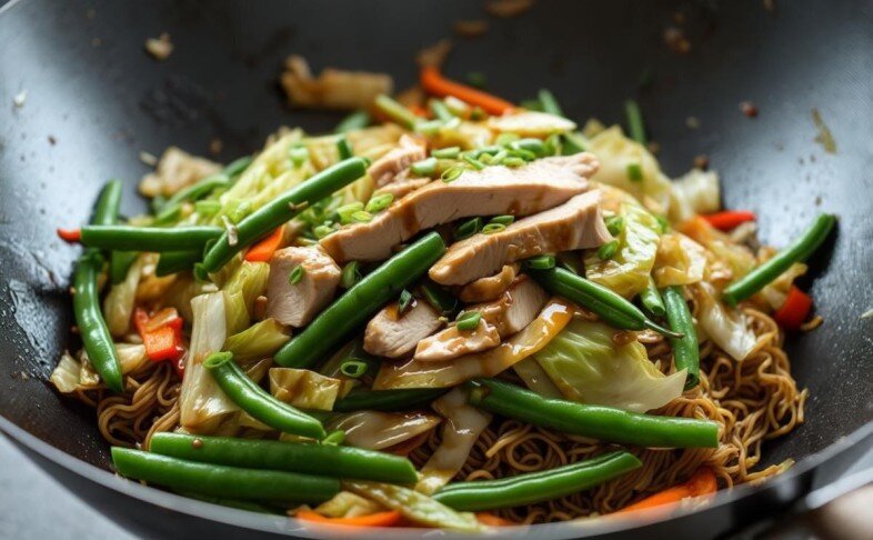 Лапша Удон с курицей Стандарт