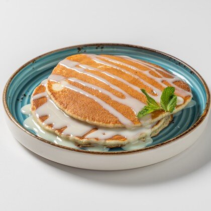 Панкейк со сгущенным молоком